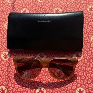Saint Laurent Brown Sunglasses